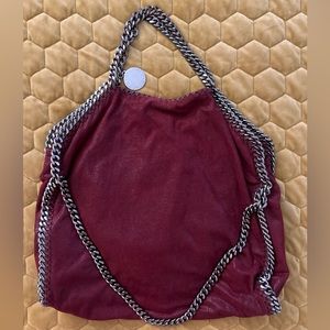 Stella McCartney Burgundy Shoulder Bag
